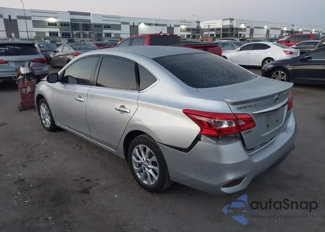 2017 Nissan Sentra S z USA, uszkodzony, nr VIN 3N1AB7AP9HY224732